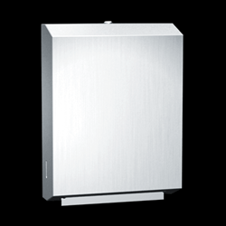 Picture of a paper hand towel dispenser.