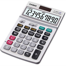 Picture of a handheld calculator.
