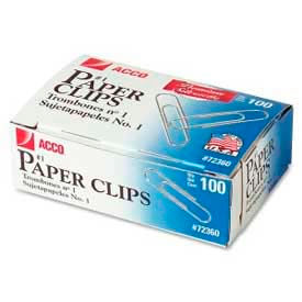 Image of a box of paperclips.
