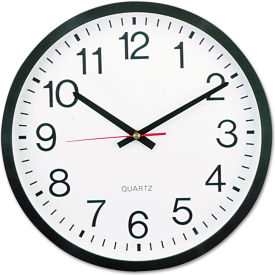 Picture of a traditional analog wall clock.