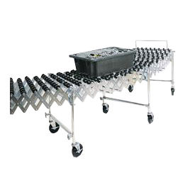 Image of a skate wheel conveyor.