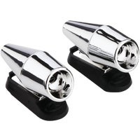 Picture of a pair of deer alert whistles.