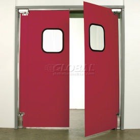 Picture of commercial double swinging doors.