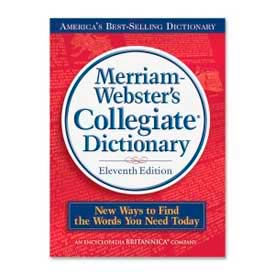 Image of a Merriam-Webster's dictionary.