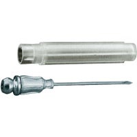 Picture of a grease injector needle.