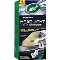 Picture of automotive headlight lens restorer.