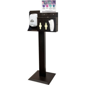 Picture of a laboratory dispenser station.