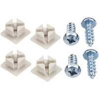 Picture of license plate fasteners.