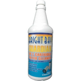 Bottle of Pool cleaner chemical.