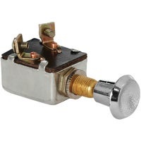Picture of a push-pull headlight switch.