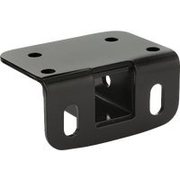 Image of a step bumper receiver hitch.