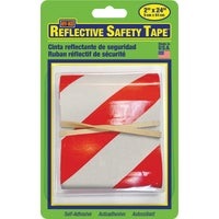 Image of reflective safety tape in packaging.