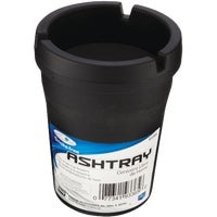 Picture of a smoke free ash tray.
