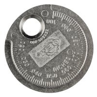 Image of a spark plug gap gauge.