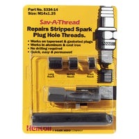Picture of a spark plug thread repair kit.