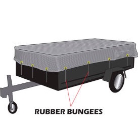 Picture of a mesh trailer cover.