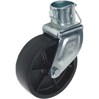 Trailer jack caster image.